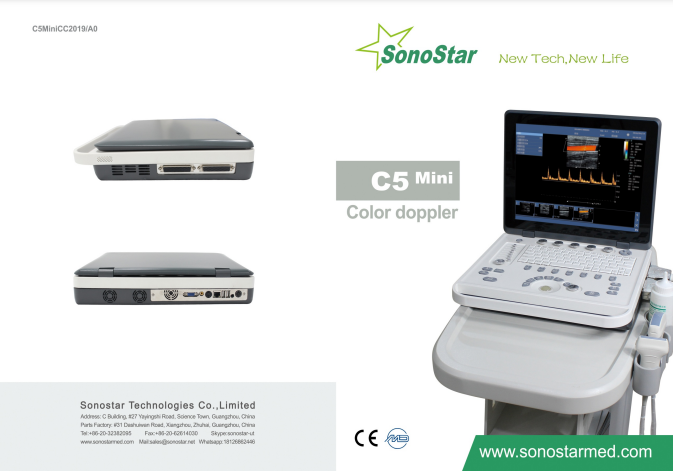 C5 laptop color doppler system catalog